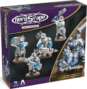 Heroscape: Age of Annihilation - Knight Primus & Ordo Borealis Army Expansion