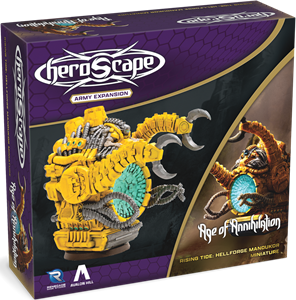 Heroscape: Age of Annihilation - Rising Tide Hellforge Mandukor Army Expansion