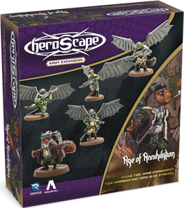 Heroscape: Age of Annihilation - Tuck Harrigan & Vorid Glidestrikers