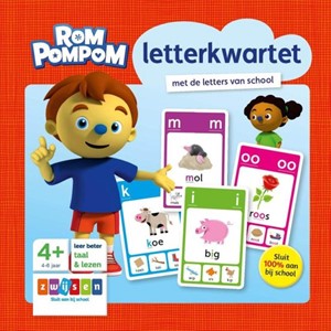 Zwijsen Rompompom Letterkwartet zwijsen kopen in de aanbieding
