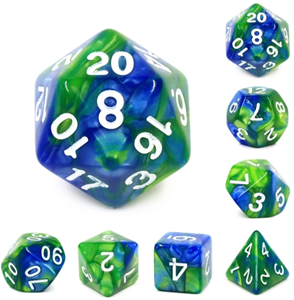 Afbeelding van het spelletje RPG Dice Set - Planet Earth