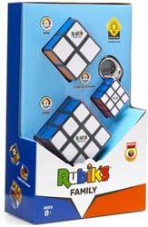 Rubik's Family Pack (3x3, 2x2, Key Chain)