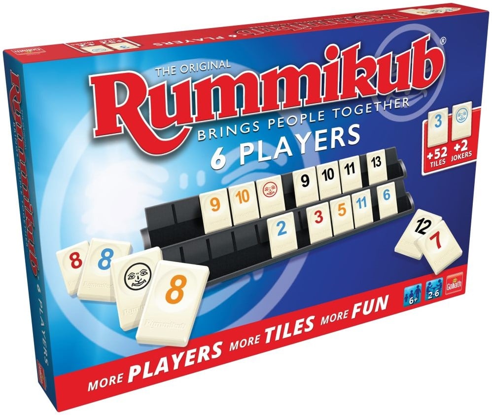 Bende Emotie plastic Rummikub - 6 spelers - kopen bij Spellenrijk.nl