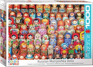 Afbeelding van het spel Russian Matryoshkas Dolls Puzzel (1000 stukjes)