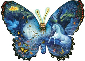 Afbeelding van het spelletje Fantasy Butterfly Puzzel (1000 stukjes)