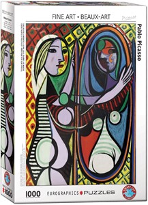 Afbeelding van het spelletje Girl Before a Mirror - Pablo Picasso Puzzel (1000 stukjes)