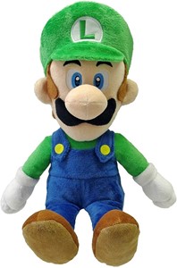 Afbeelding van het spelletje Super Mario - Luigi Knuffel (20 cm)