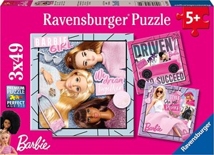 Barbie Inspire the World Puzzel (3 x 49 stukjes)
