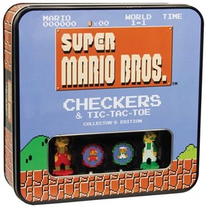 Usaopoly Super Mario Bros Checkers Tic Tac Toe Tin usaopoly kopen in de aanbieding Usaopoly Super Mario Bros Checkers Tic Tac Toe Tin usaopoly kopen in de aanbieding