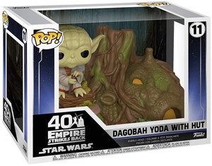 Funko Pop Star Wars Dagobah Yoda with Hut 11