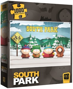 Afbeelding van het spelletje South Park - Paper Bus Stop Puzzel (1000 stukjes)