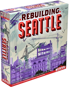 Afbeelding van het spelletje Rebuilding Seattle - Board Game