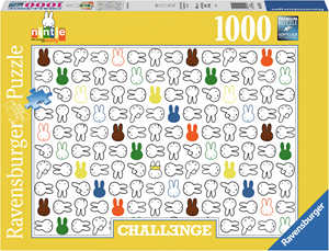 Nijntje Challenge Puzzel 1000 stukjes