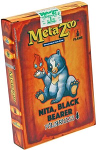 Afbeelding van het spelletje MetaZoo - Wilderness (1st Edition) Theme Deck Nita Black Bearer