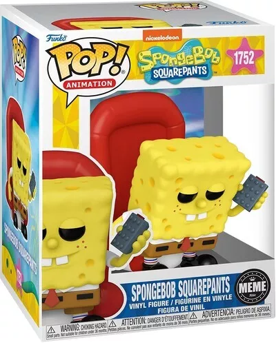 Funko Pop! - Spongebob Squarepants - Spongebob (Ight Imma Head Out) #1752