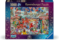 Santa's Steam Train Grotto Puzzel (1000 stukjes)