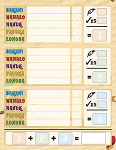 Samoa Scoreblokken (3 stuks)