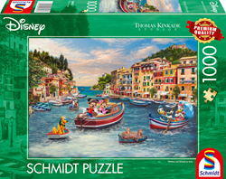 Disney Mickey en Minnie Italië Puzzel (1000 stukjes)
