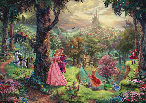 Disney - Sleeping Beauty Puzzel (1000 stukjes)-2