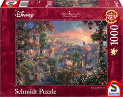 Disney - Lady and the Tramp Puzzel (1000 stukjes)