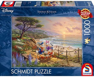 Afbeelding van het spel Disney - Donald & Daisy Puzzel (1000 stukjes)