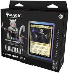 Magic the Gathering - Final Fantasy Commander Deck - Scrions & Spellcraft