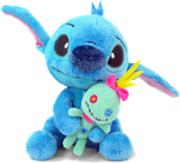 Disney - Stitch with Scrump Knuffel (25cm)