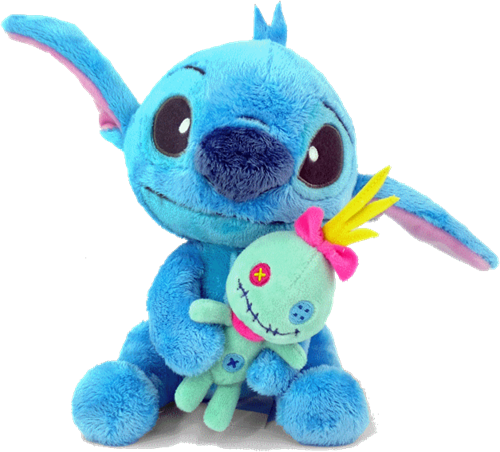 Disney - Stitch with Scrump Knuffel (25cm)