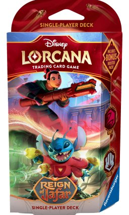 Disney Lorcana TCG - Reign of Jafar Starter Set Mulan & Stitch