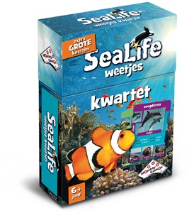 Afbeelding van het spelletje Sealife Weetjes Kwartet