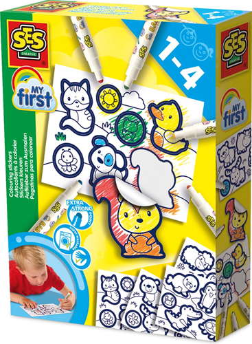 SES - My First Stickers Kleuren