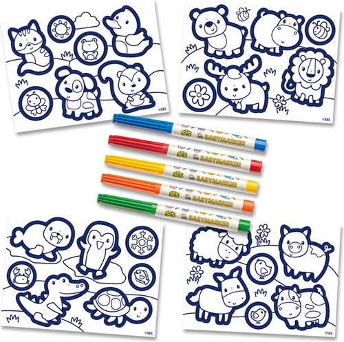 SES - My First Stickers Kleuren-2