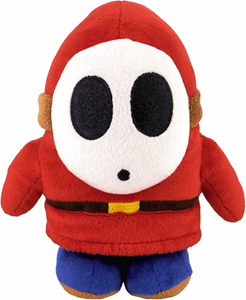 Afbeelding van het spelletje Super Mario - Shy Guy Knuffel (17cm)