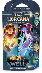 Disney Lorcana TCG - Whispers in the Well: Starter Deck - Simba Megara (incl. Boosterpack)