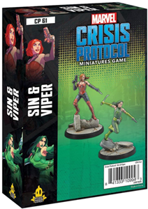 Afbeelding van het spel Marvel Crisis Protocol - Sin and Viper