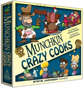 Afbeelding van het spel Munchkin Crazy Cooks Deluxe