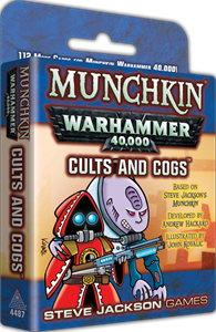 Afbeelding van het spel Munchkin Warhammer 40k - Cults and Cogs