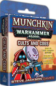 Afbeelding van het spelletje Munchkin Warhammer 40k - Cults and Cogs