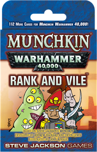 Afbeelding van het spel Munchkin Warhammer 40K Rank and Vile