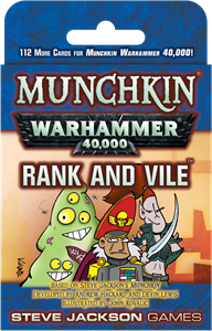 Munchkin Warhammer 40K Rank and Vile