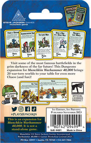 Munchkin Warhammer 40K - Storming the Warp-2