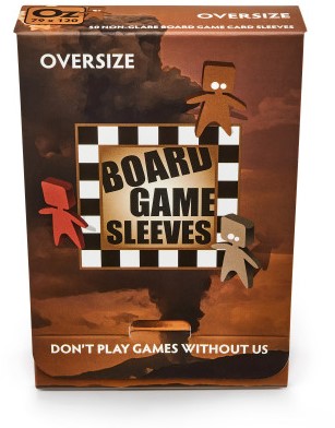 Sleeves Non Glare Board Game- Oversize (82x124 mm)
