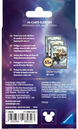 Disney Lorcana TCG - Reign of Jafar Card Sleeve - Tinker Bell (65 stuks)-3