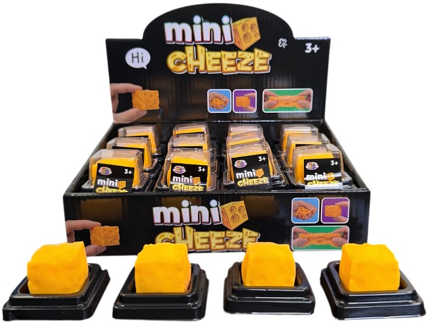 Chhese Slow Rise Slow Rise Mini Cheese – Zachte Squishy - kopen bij Spellenrijk.nl