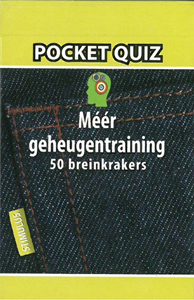 Afbeelding van het spelletje Pocket Quiz - Meer Geheugentraining