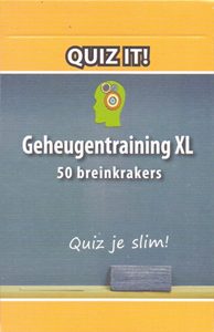 Afbeelding van het spelletje Quiz It - Geheugentraining XL