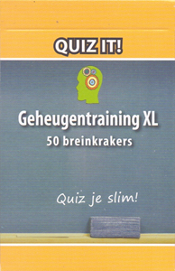 Afbeelding van het spel Quiz It - Geheugentraining XL