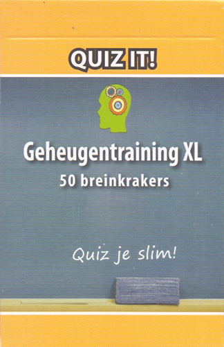 Quiz It - Geheugentraining XL