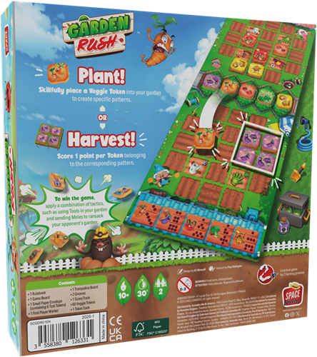 Garden Rush - Board game-3