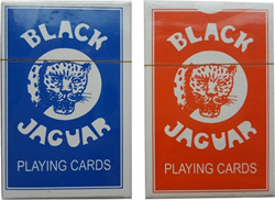 Speelkaarten - Black Jaguar Blauw of Rood (1 pak)